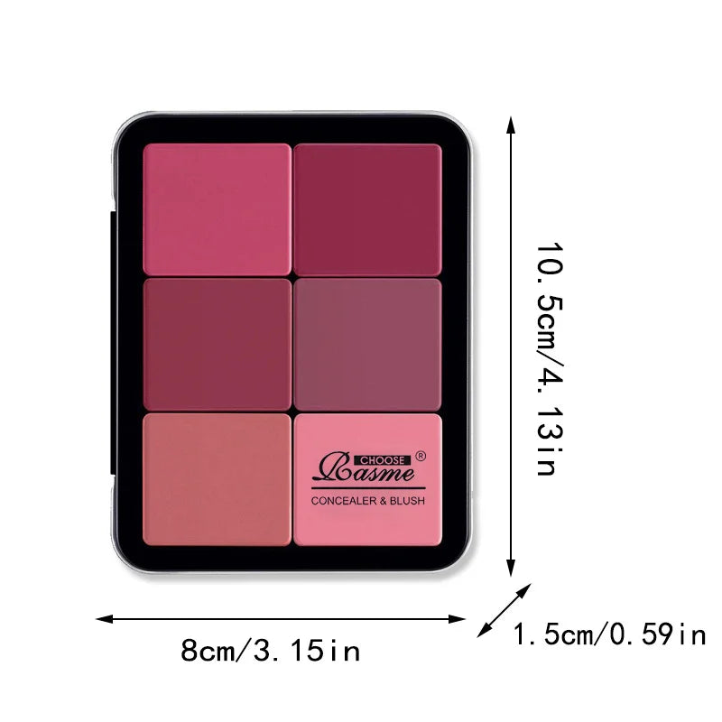 The Face Palette · 12-Color Cream Blush & Contour
