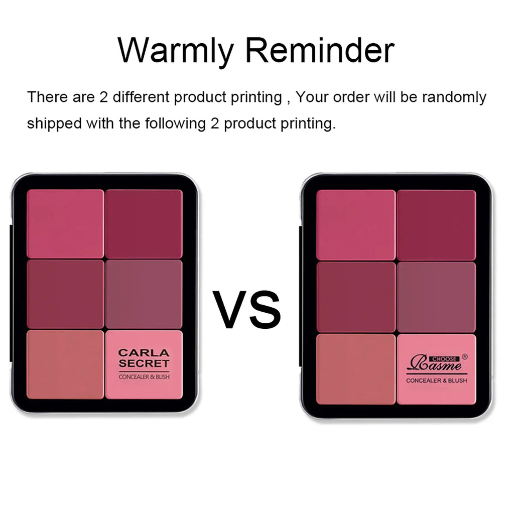 The Face Palette · 12-Color Cream Blush & Contour