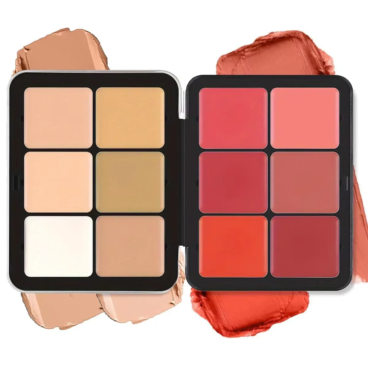 The Face Palette · 12-Color Cream Blush & Contour